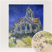 The Church at Auvers, by Vincent Van Gogh