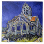 The Church at Auvers, Van Gogh Ceramic Tile<br><div class="desc">Vincent Willem van Gogh (30 March 1853 – 29 July 1890) was a Dutch post-impressionist painter who is among the most famous and influential figures in the history of Western art. In just over a decade, he created about 2, 100 artworks, including around 860 oil paintings, most of which date...</div>