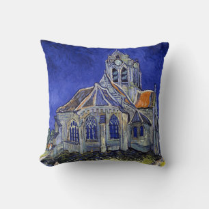 The Church at Auvers, Van Gogh Cushion