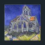 The Church at Auvers, Van Gogh Magnet<br><div class="desc">Vincent Willem van Gogh (30 March 1853 – 29 July 1890) was a Dutch post-impressionist painter who is among the most famous and influential figures in the history of Western art. In just over a decade, he created about 2, 100 artworks, including around 860 oil paintings, most of which date...</div>