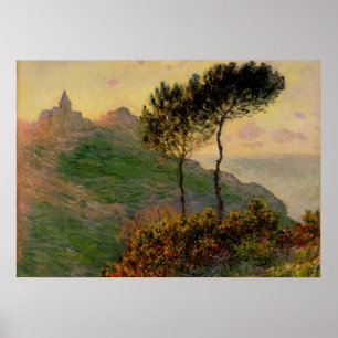 The Church at Varengeville - Claude Monet Poster