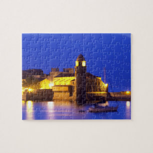 The church Eglise Notre Dame des Anges, our lady Jigsaw Puzzle