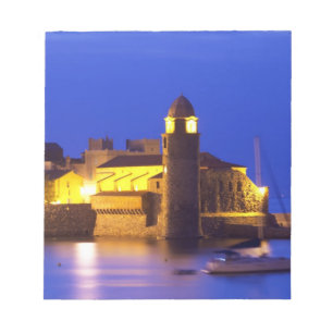 The church Eglise Notre Dame des Anges, our lady Notepad
