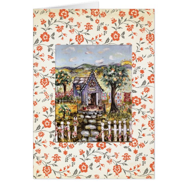 The Church House blank card (Front)