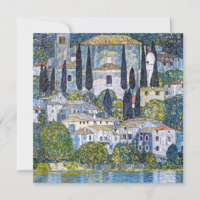The Church in Cassone | Gustav Klimt | Poster (Front)