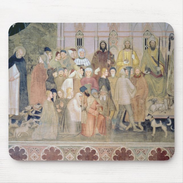 The Church Militant and Triumphant, detail, from t Mouse Pad (Front)