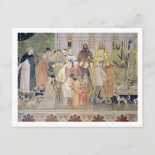 The Church Militant and Triumphant, detail, from t Postcard