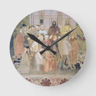 The Church Militant and Triumphant, detail, from t Round Clock