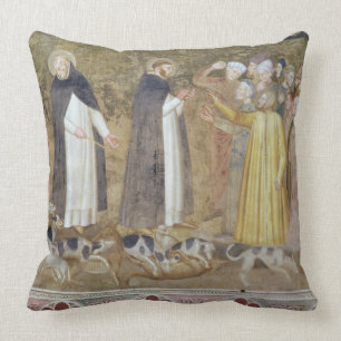 The Church Militant and Triumphant, detail of the Cushion