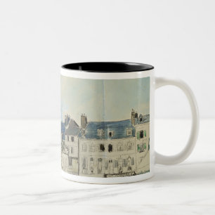 The Church of Sainte-Catherine, Honfleur, 1864 Two-Tone Coffee Mug