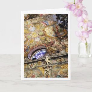 The Church of San Nicolás, Valencia City, Spain Card