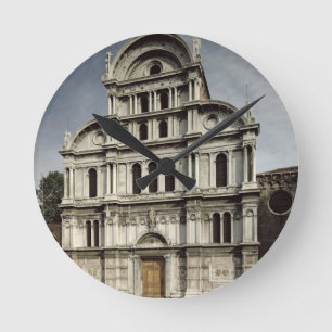 The Church of San Zaccaria, 1480-1500 (photo) Round Clock