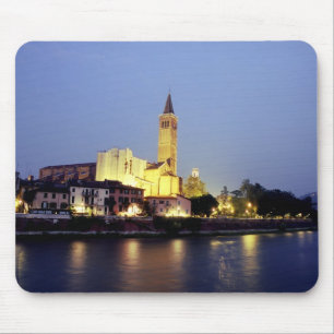 The church of Sant'Anastasia in Verona, Italy. Mouse Pad