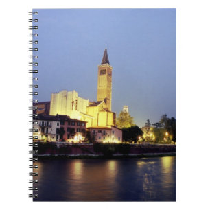 The church of Sant'Anastasia in Verona, Italy. Notebook