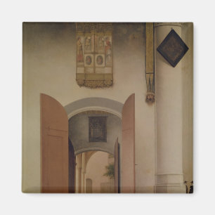 The Church of St. Laurens, Alkmaar, 1661 Magnet
