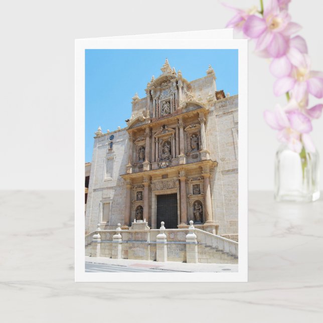 The Church of the Assumption of Our Lady, Lliria Card (Orchid)