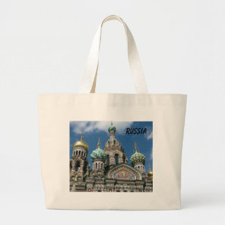 The Church of the spilled blood tote bag