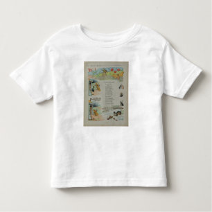 The Cicada and the Ant from the Fables Toddler T-Shirt