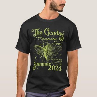 The Cicada Reunion U S Tour 2024 Cicada Concert Fe T-Shirt