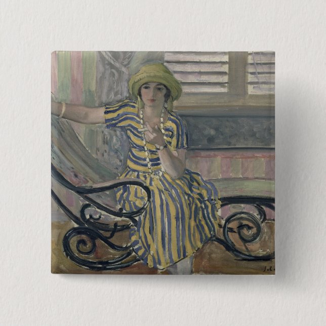 The Cigarette 15 Cm Square Badge (Front)