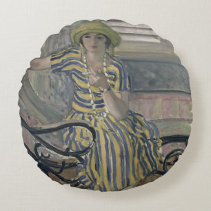 The Cigarette Round Cushion
