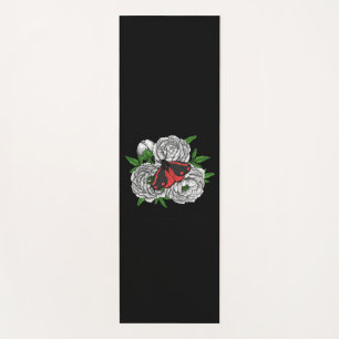 The cinnabar moth yoga mat