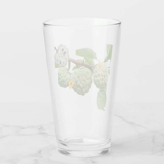 The cinnamon apple glass (Back)