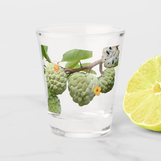 The cinnamon apple - Shot glass (Front)