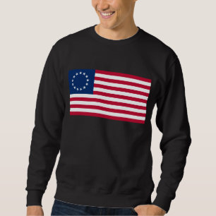 The Circle of Stars, American Flag by Betsy Ross Sweatshirt