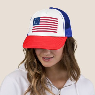 The Circle of Stars, American Flag by Betsy Ross Trucker Hat