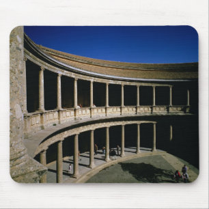 The Circular Courtyard of the Palace of Charles Mouse Pad