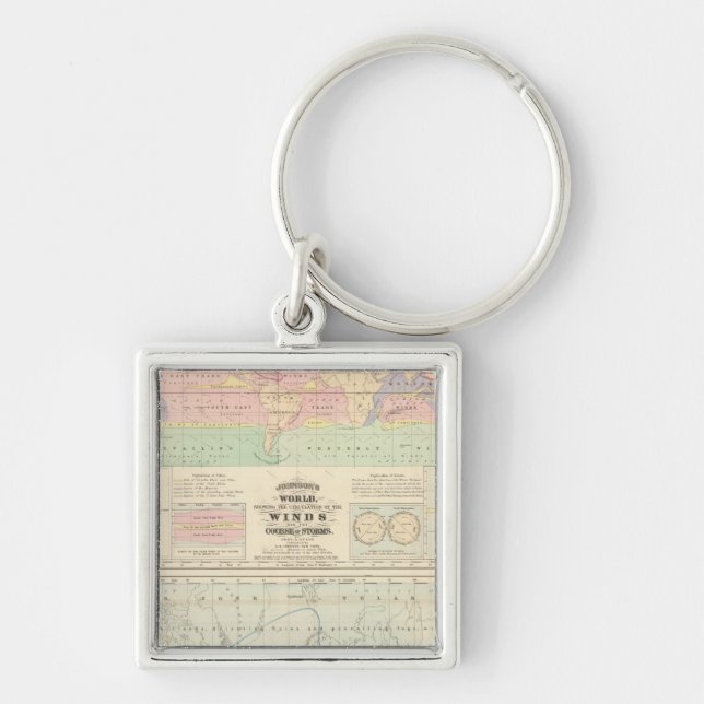 the Circulation of the Winds Key Ring (Front)