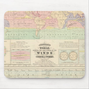 the Circulation of the Winds Mouse Pad