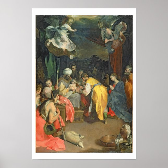 The Circumcision of Christ, 1590 (oil on canvas) Poster (Front)