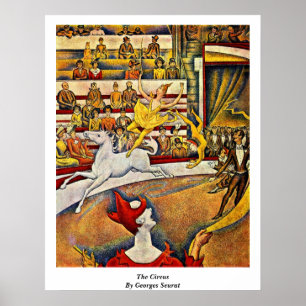 The Circus By Georges Seurat Poster