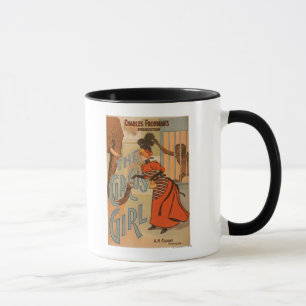The Circus Girl - Feeding Elephant and Monkey Mug