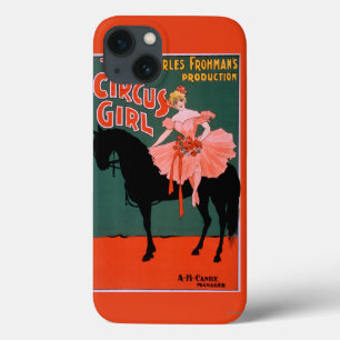 The Circus Girl - Woman on Horse Theatrical iPhone 13 Case