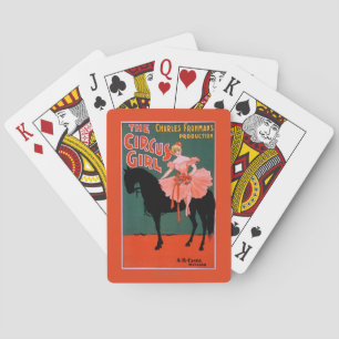The Circus Girl - Woman on Horse Theatrical Playing Cards