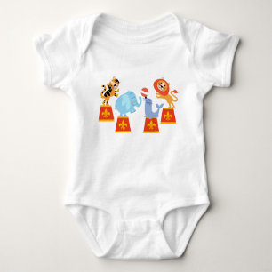 the circus is on it's way baby bodysuit