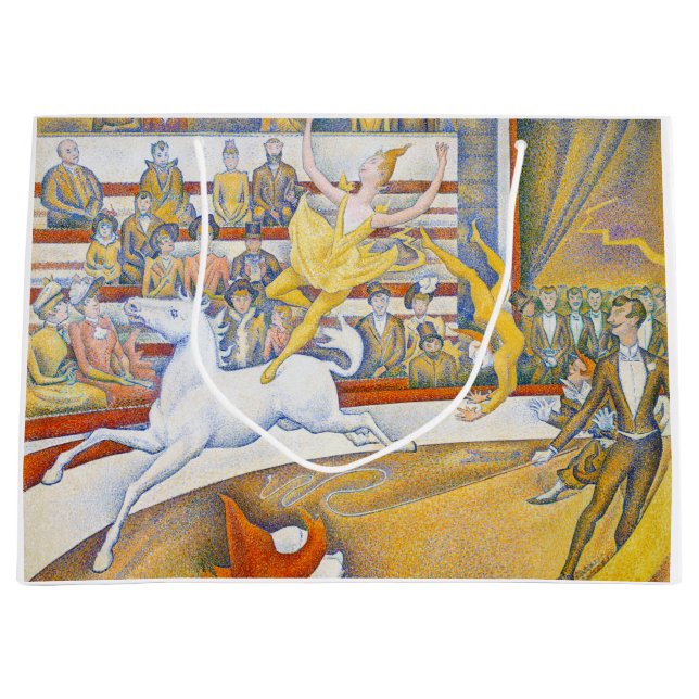 The Circus, Seurat Large Gift Bag (Front)
