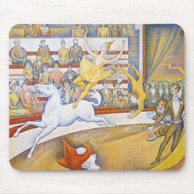 The Circus, Seurat Mouse Pad (Front)