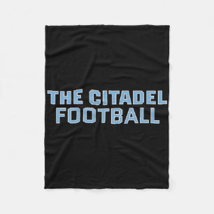 The Citadel Bulldogs Football Apparel Fans  Fleece Blanket