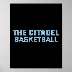 The Citadel Bulldogs Sketll Apparel Fans Poster
