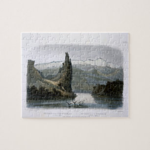 The Citadel Rock on the Upper Missouri, plate 18 f Jigsaw Puzzle