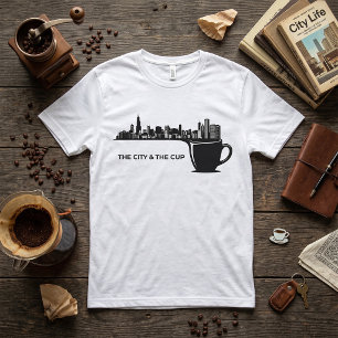 The City and The Cup Chicago Skyline T-Shirt