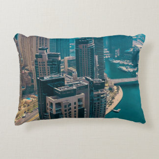 The city decorative cushion