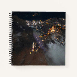 The City Lights Of Jazan And Its Suburbs Notebook