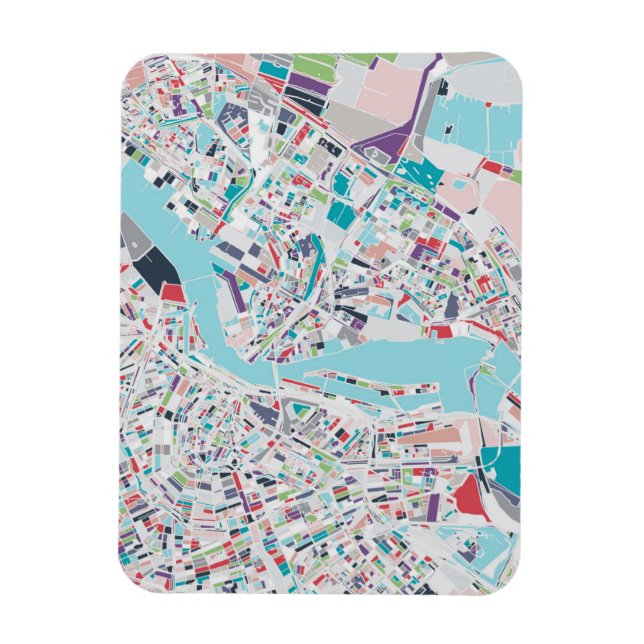 The City of Amsterdam Magnet (Vertical)