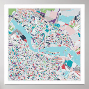 The City of Amsterdam Poster