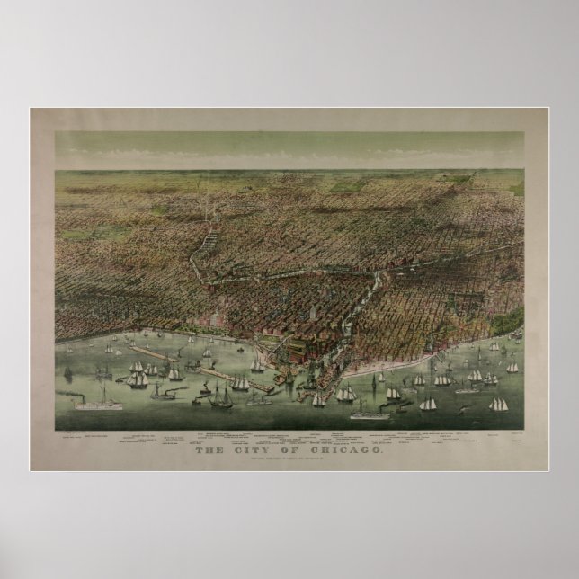 The City of Chicago Poster (Front)